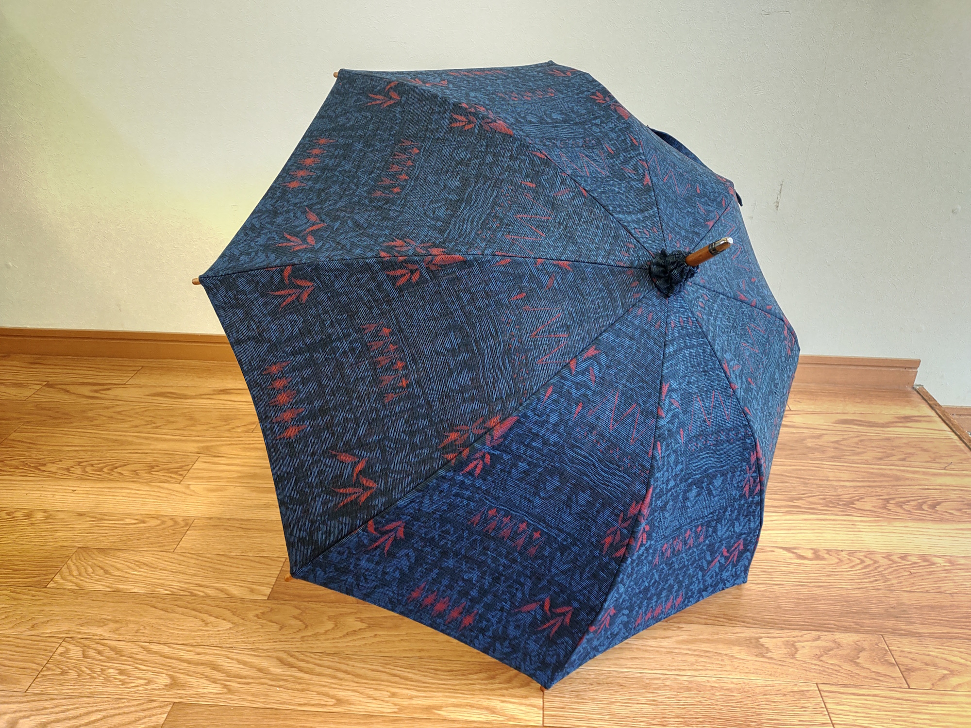 傘寿のお母さまに着物からお仕立てした日傘をプレゼント
