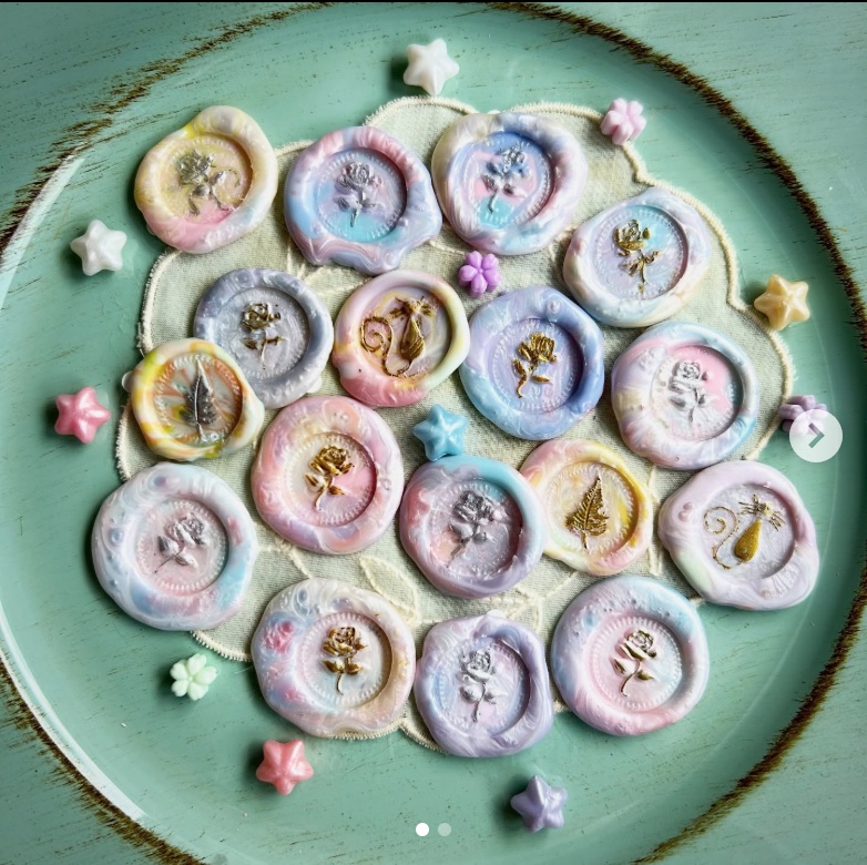 シーリングスタンプ初体験♪