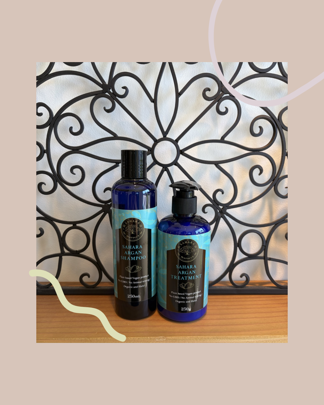 ヘナ後のホームケアにおすすめ｜サハラアルガンシャンプー＆トリートメントの魅力