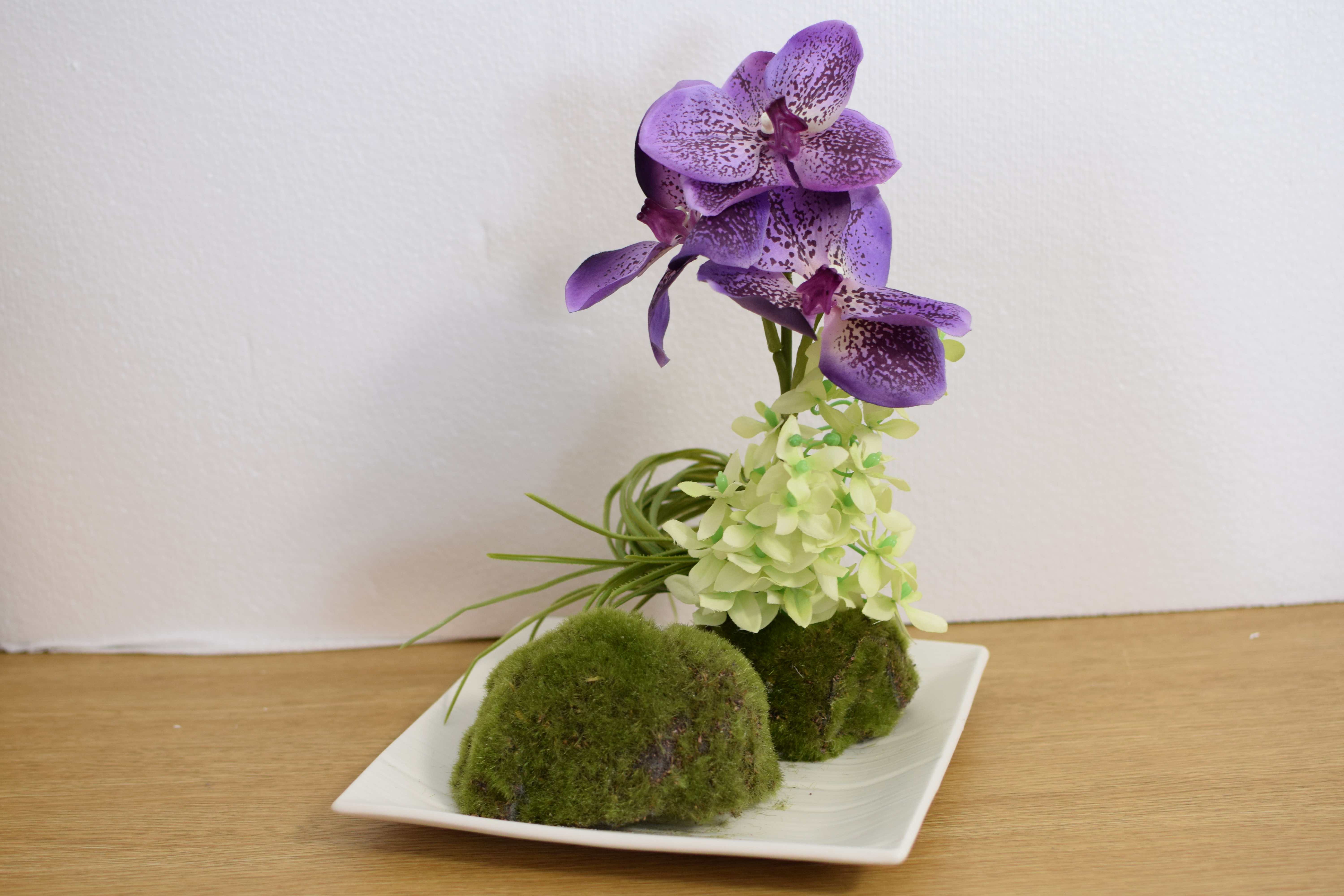 アーティフィシャルフラワー講座　テーブルフラワー