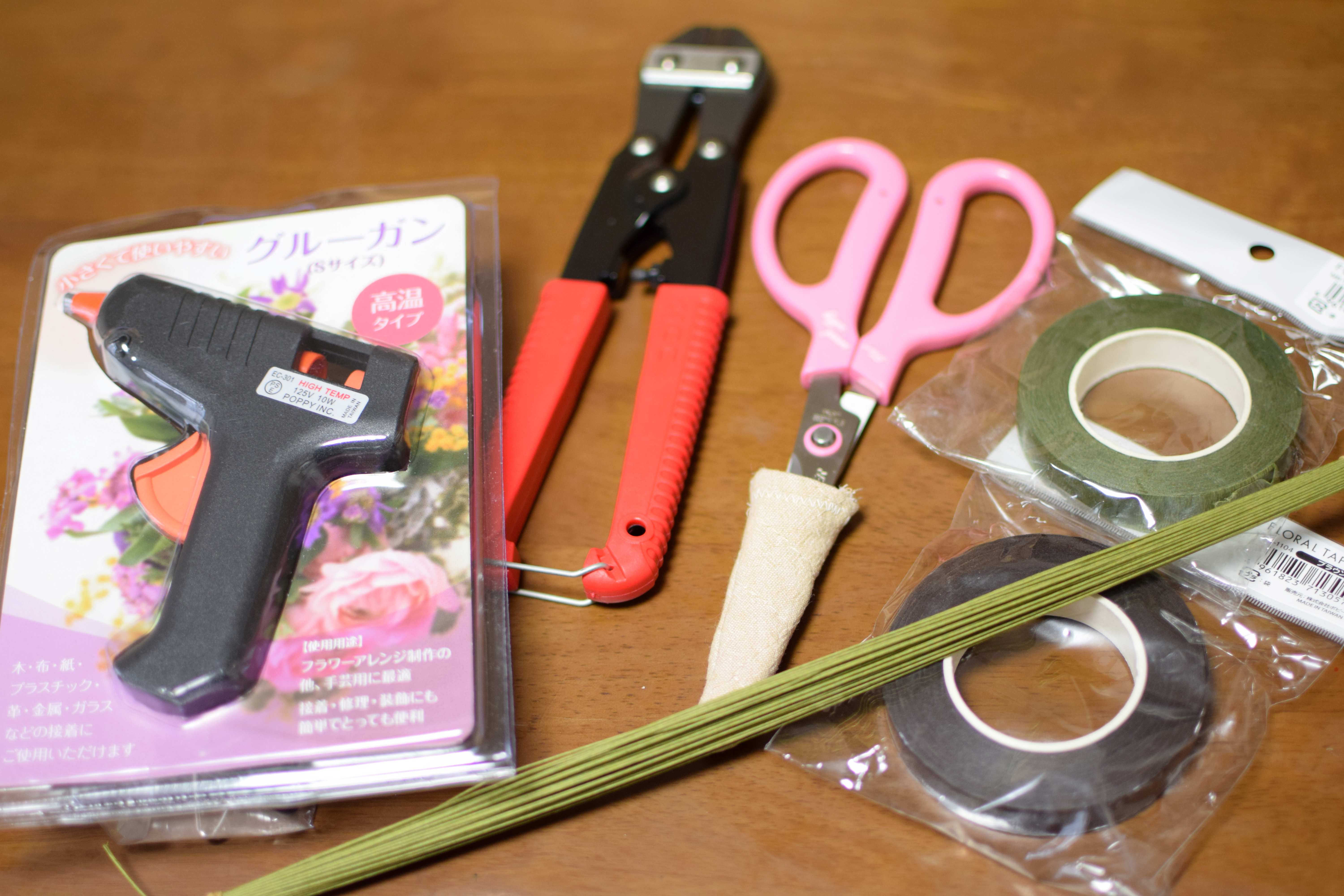 アーティフィシャルフラワー（がくぶん）を勉強し始めました！