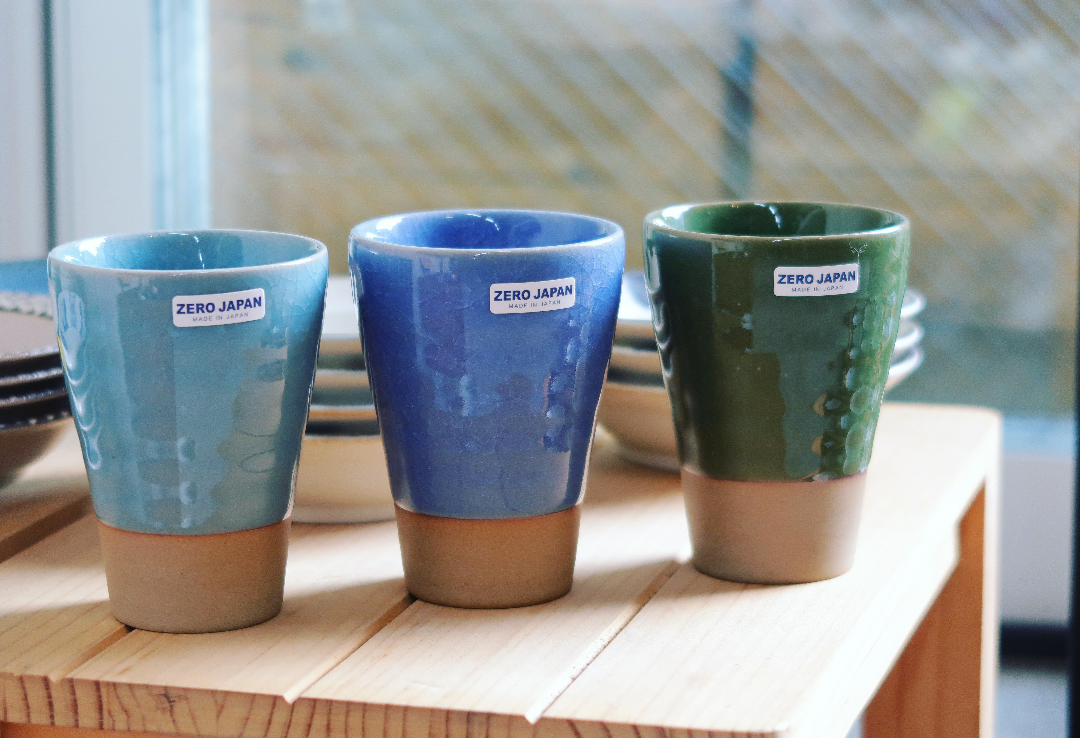 貫入のフリーカップ