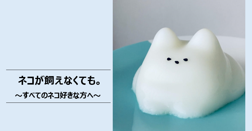 ネコが飼えなくても。～すべてのネコ好きな方へ～