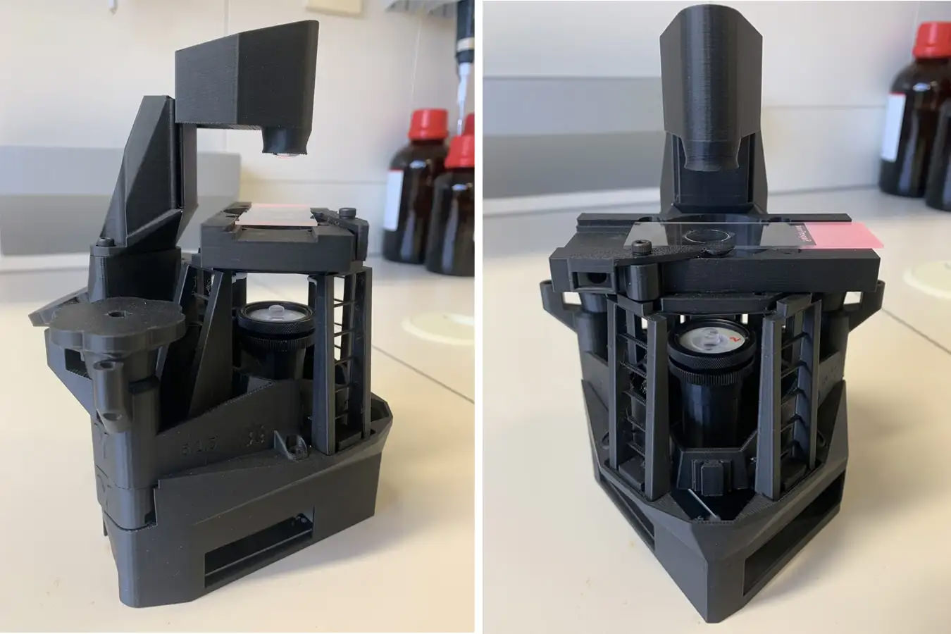 3Dプリントで低コスト顕微鏡を製作