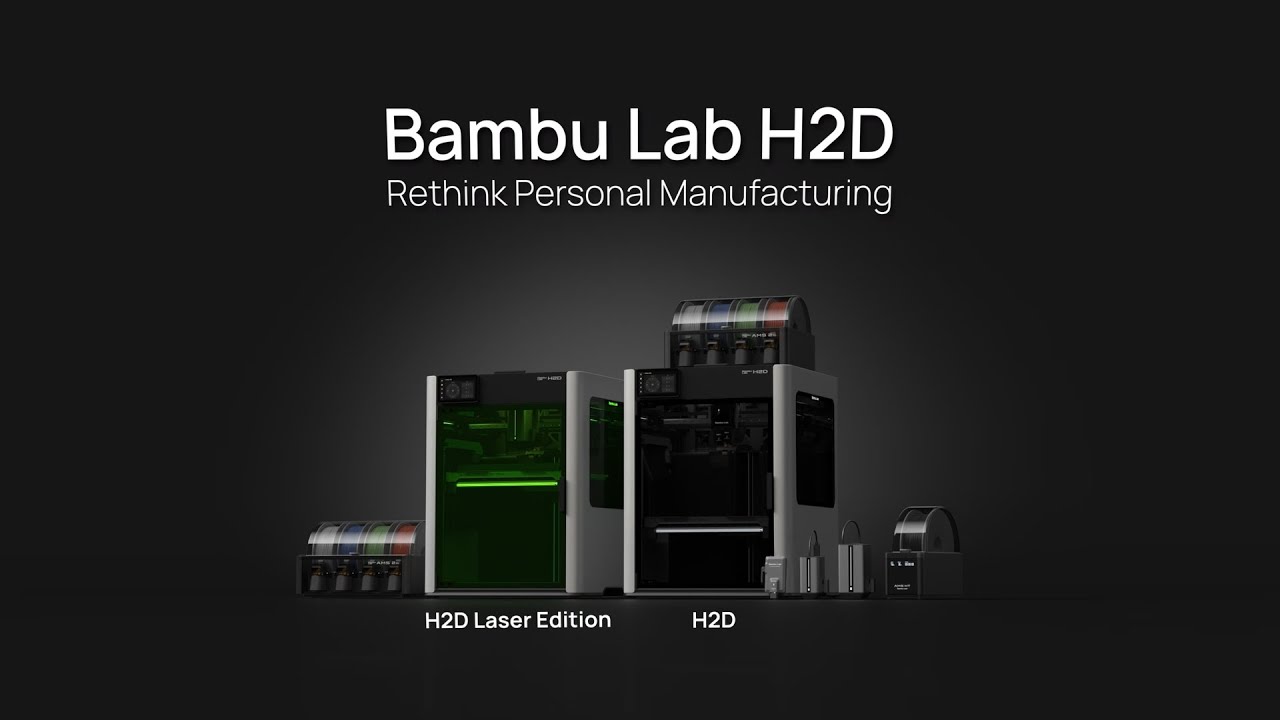 Bambu Lab、新型3Dプリンタ「H2D」を正式発表