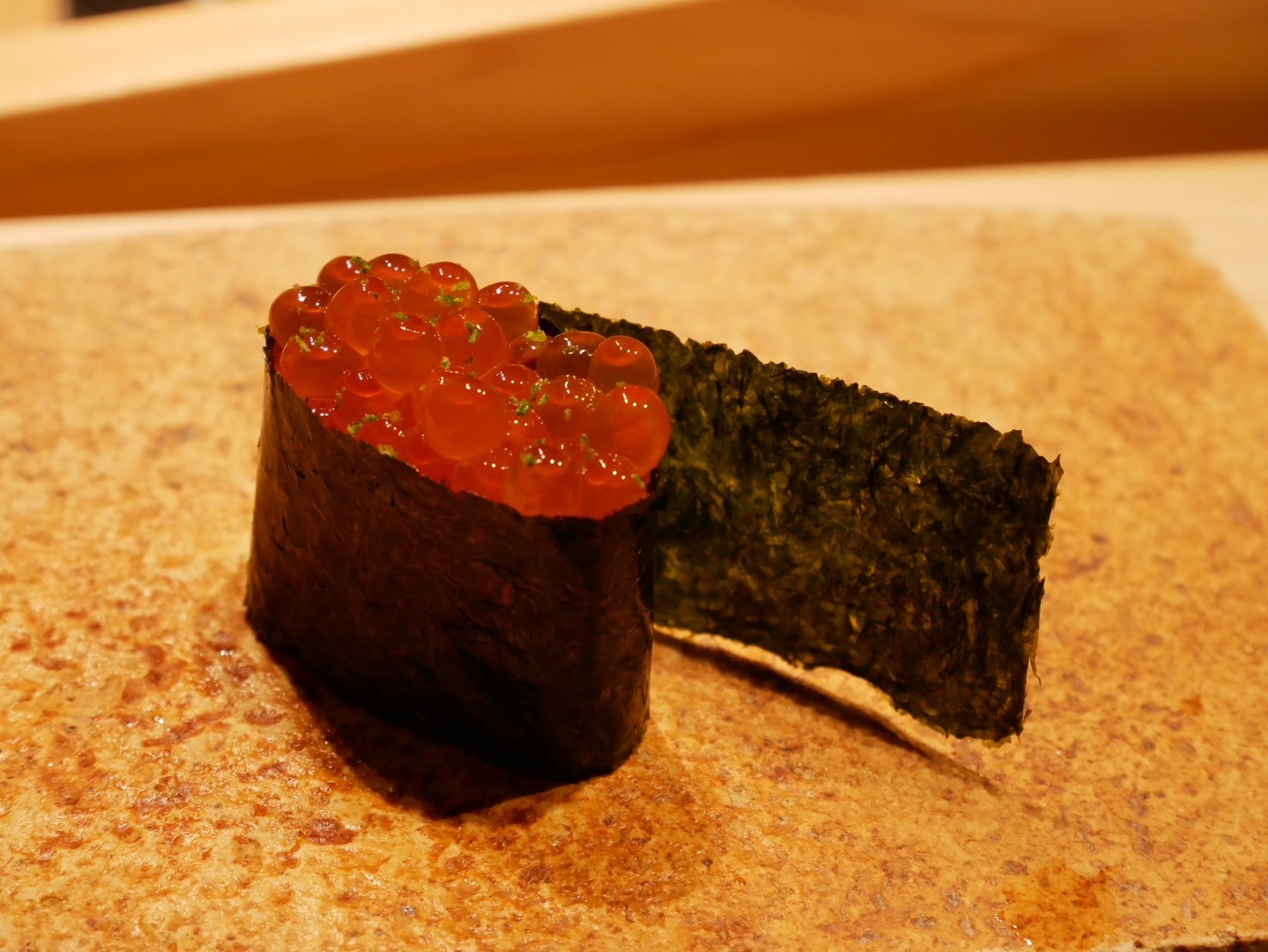 漬けかんぱちにつやっつやの色気を感じるお店【すし久遠くまがい】