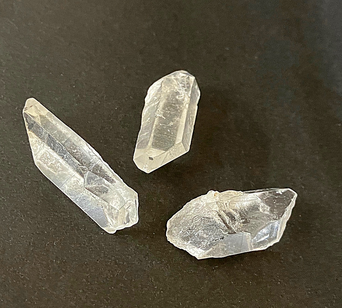 最近磨いたもの　ヒマラヤ水晶　パキスタン・スカルドゥ産