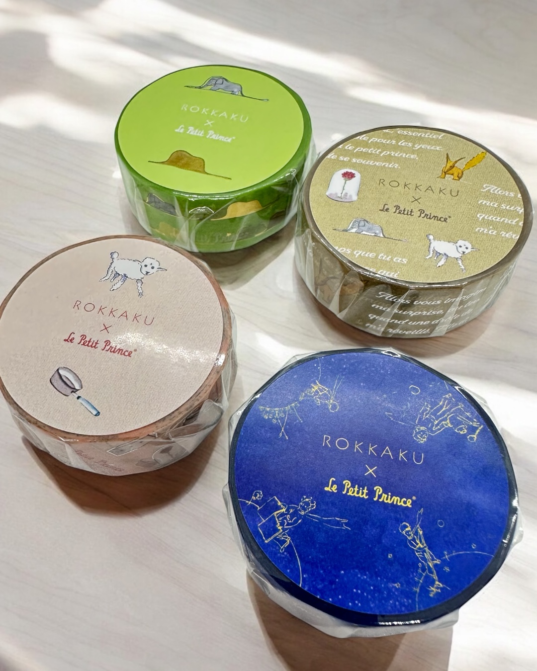 フタバの「星の王子さま」マスキングテープ、販売中です👑✨