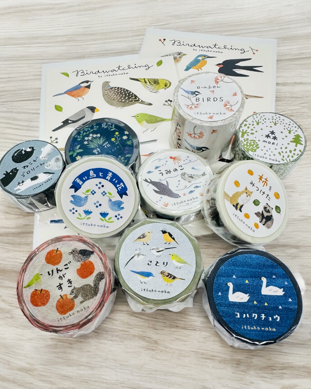 なかいつこさんデザインの商品、取り扱いを始めました✨