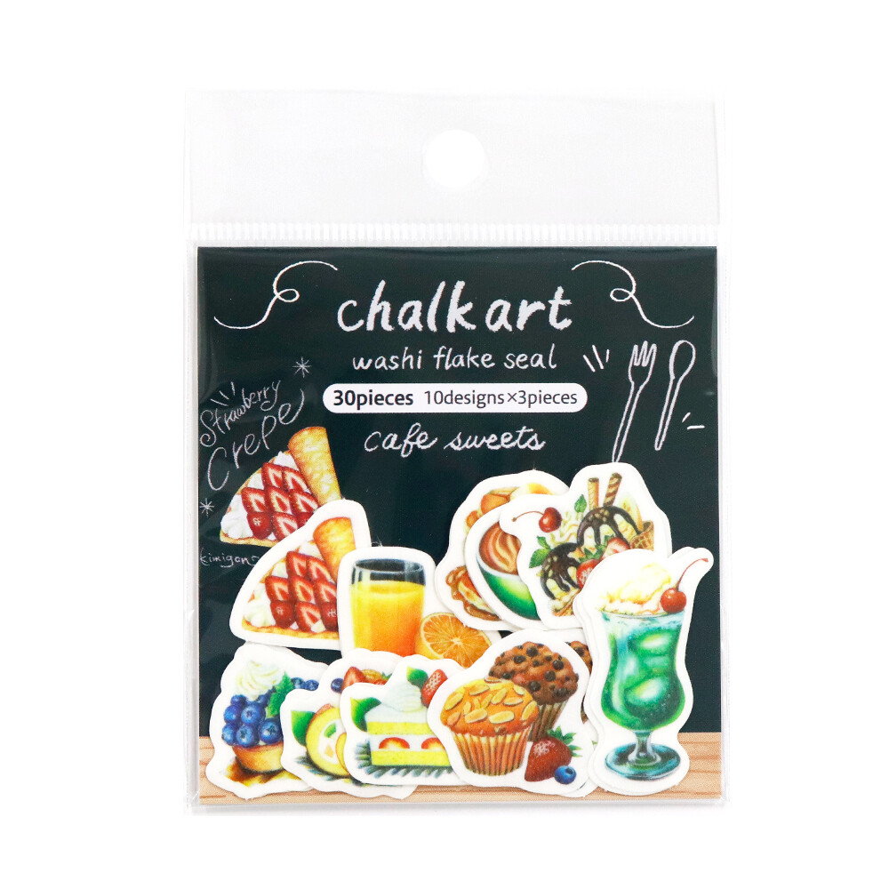 🍓再入荷！【SAIEN】チョークアートのフレークシール🍰