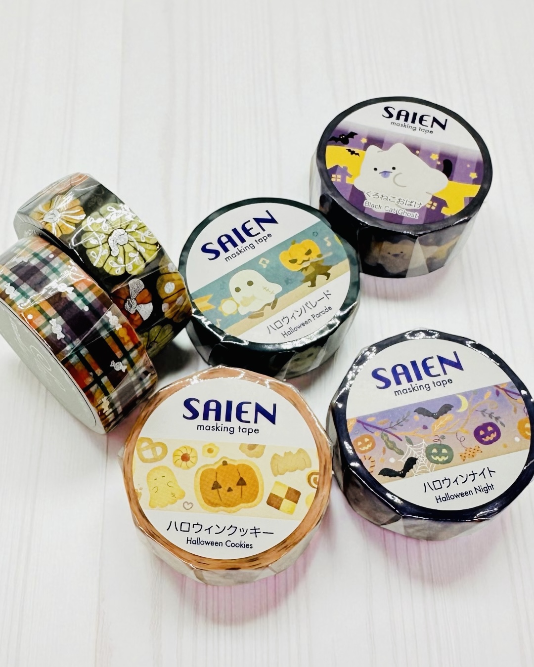 ハロウィン🎃のマスキングテープ販売中です✨