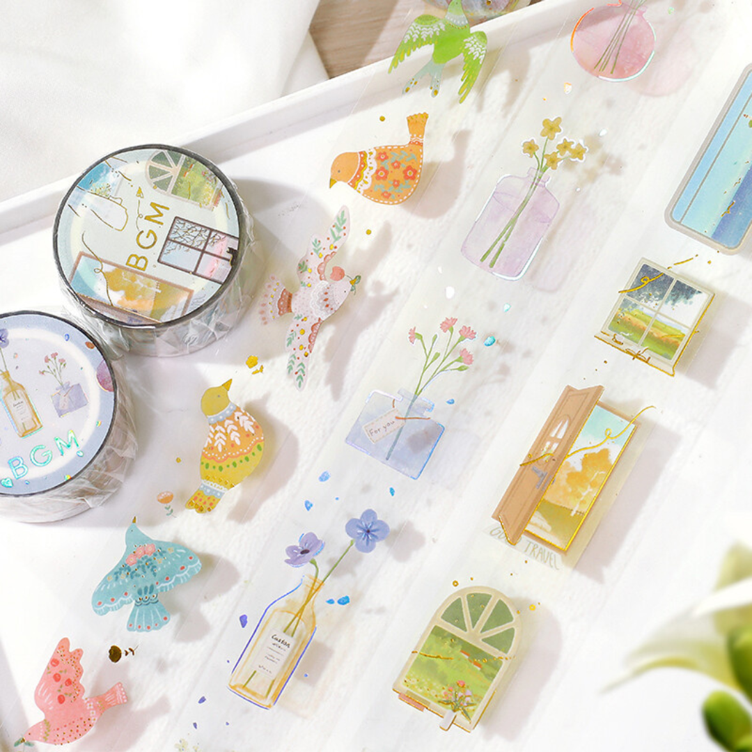 BGM新作クリアテープ、販売中です✨