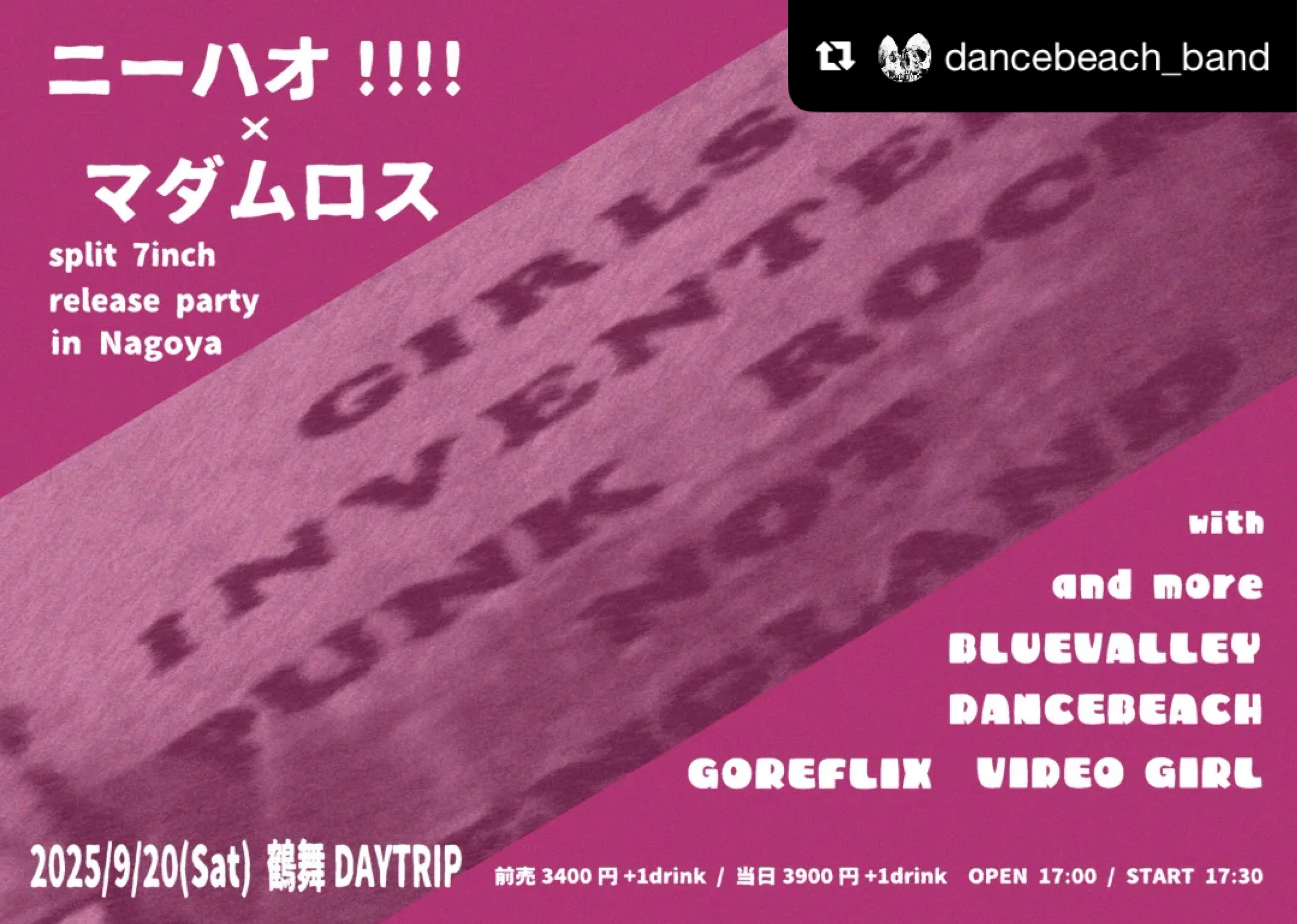 dance beachライブ情報