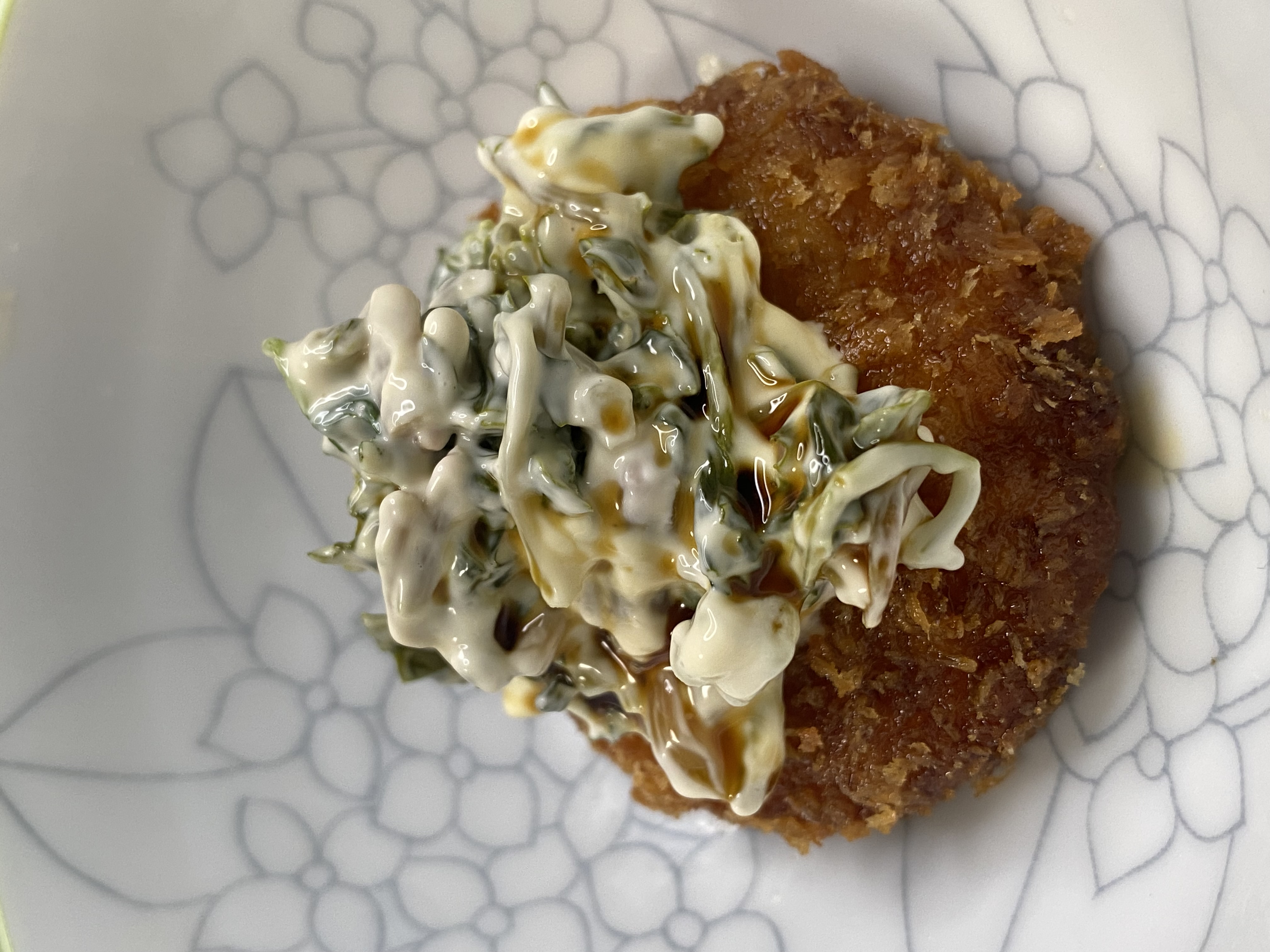 花わさびのマヨ和え