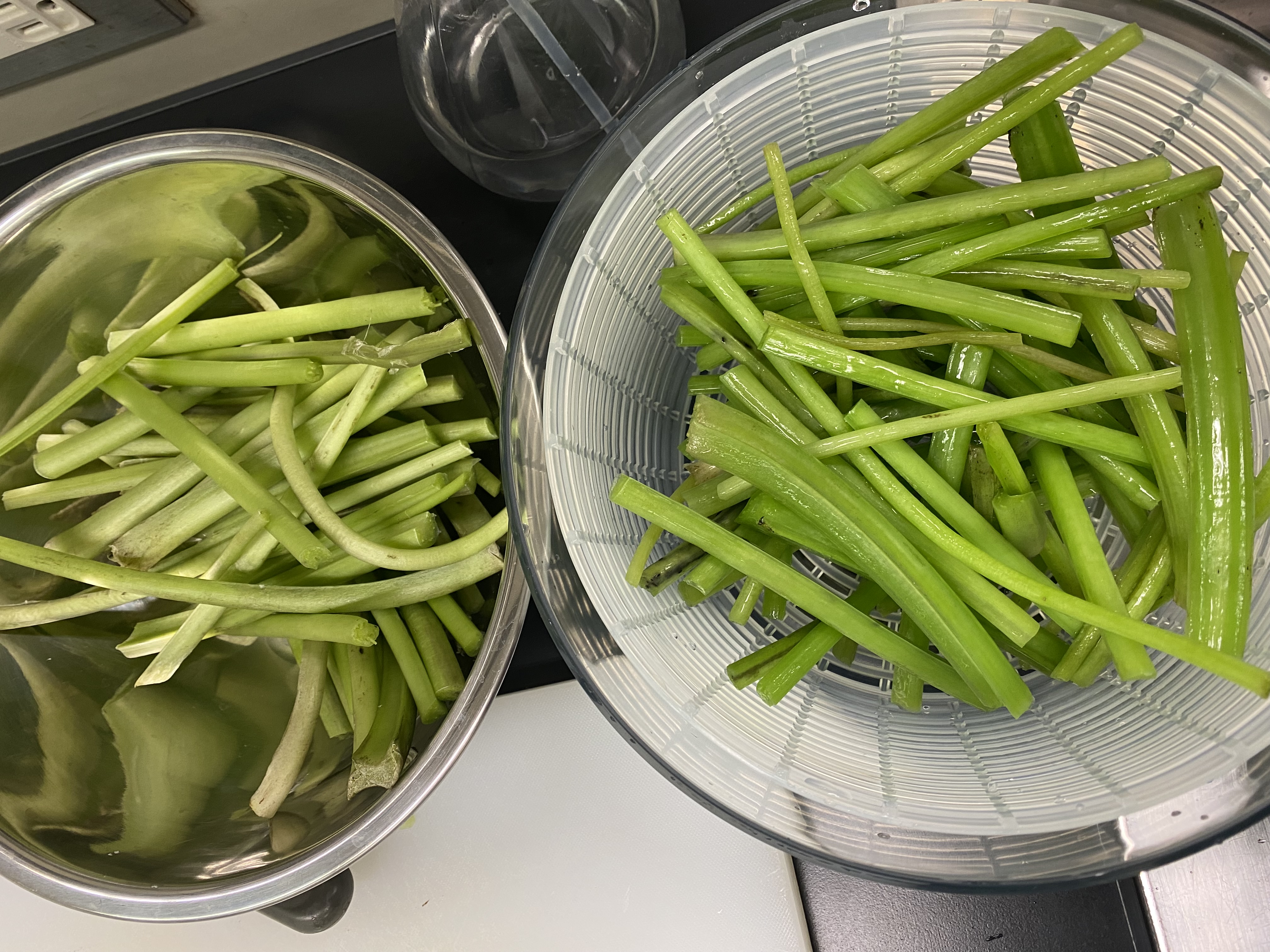 花わさびに塩もみや砂糖でもむは必要なのか？