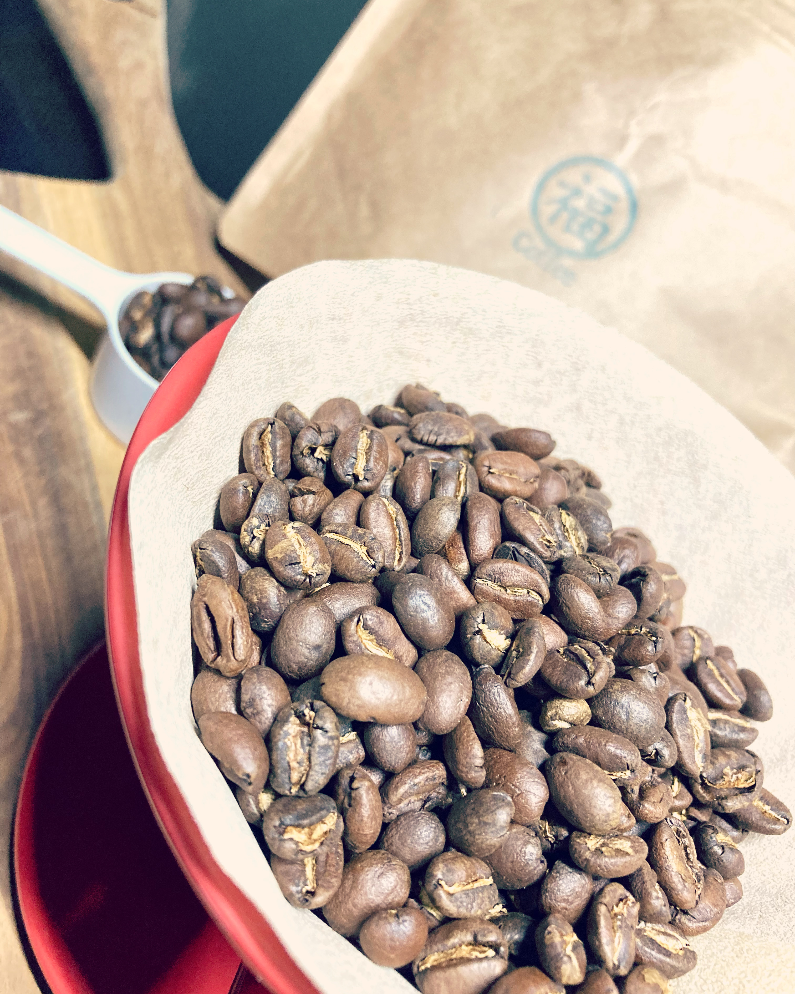 コーヒー粉量とお湯の量☕︎