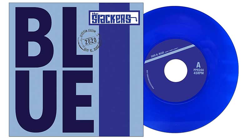 THE SLACKERS 新作7インチシングル『BLUE』10月8日発売!
