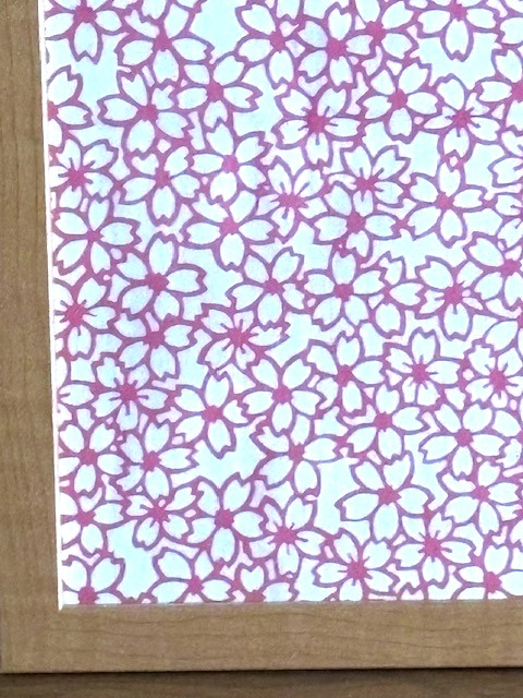 手ぬぐい額縁とお手伝い