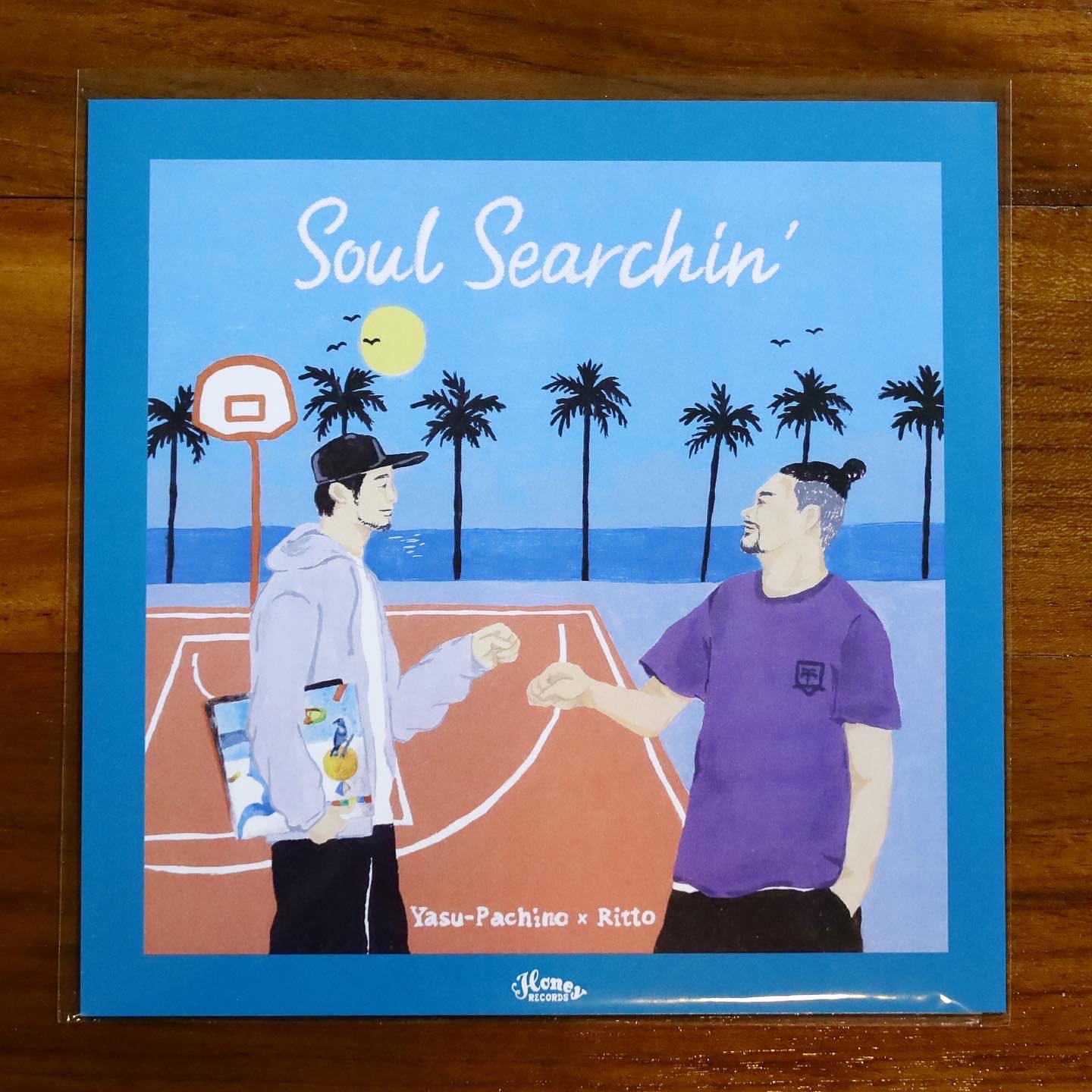 Yasu-Pacino x Ritto 7inch 『Soul Searchin'』発売