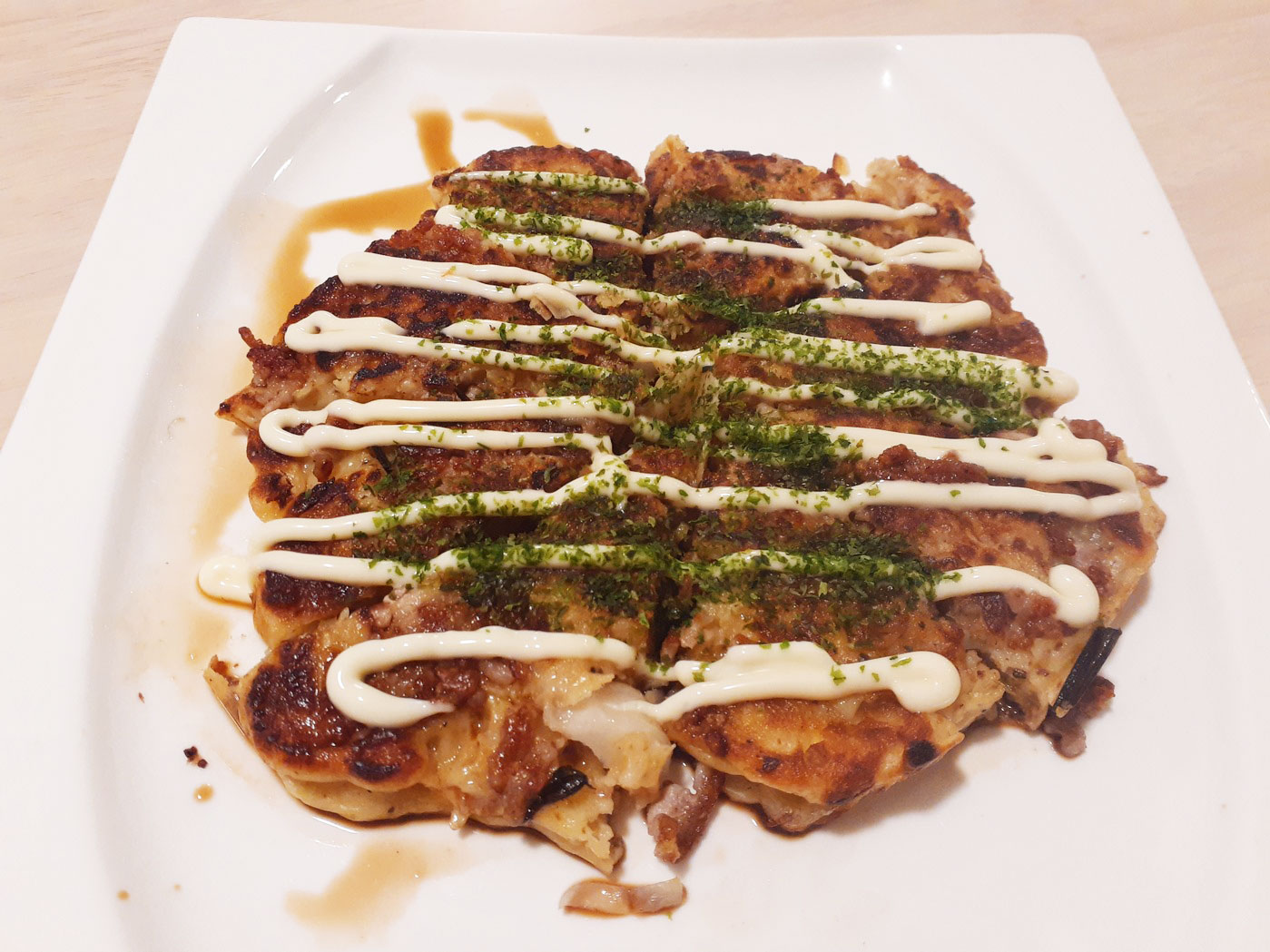 【簡単おだし】昆布だしお好み焼き！