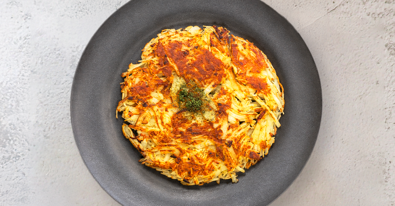 そうめんのチーズガレット|休日のひと皿