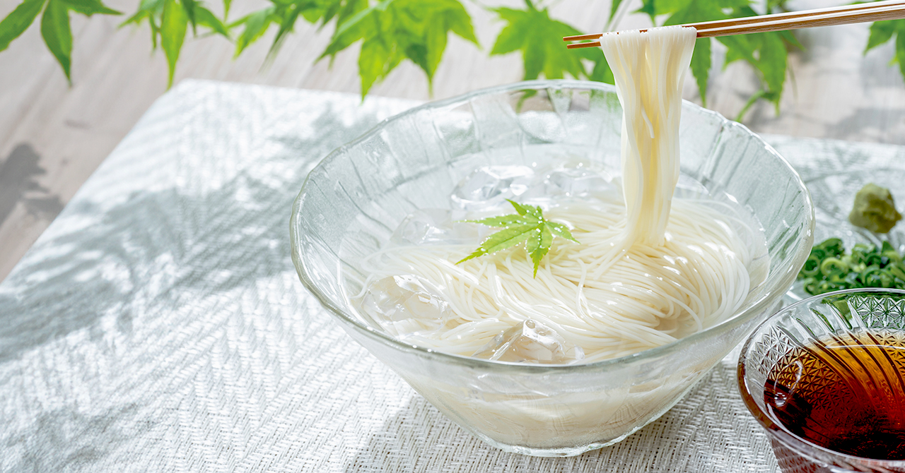 「お盆」と「そうめん」について
