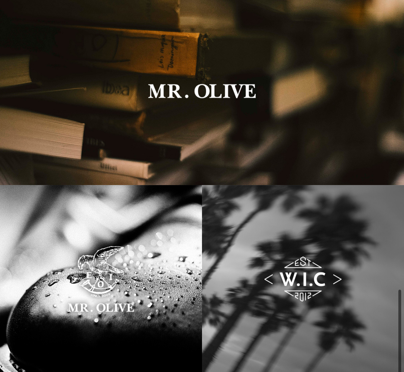 ブランド紹介【Mr.olive】とは