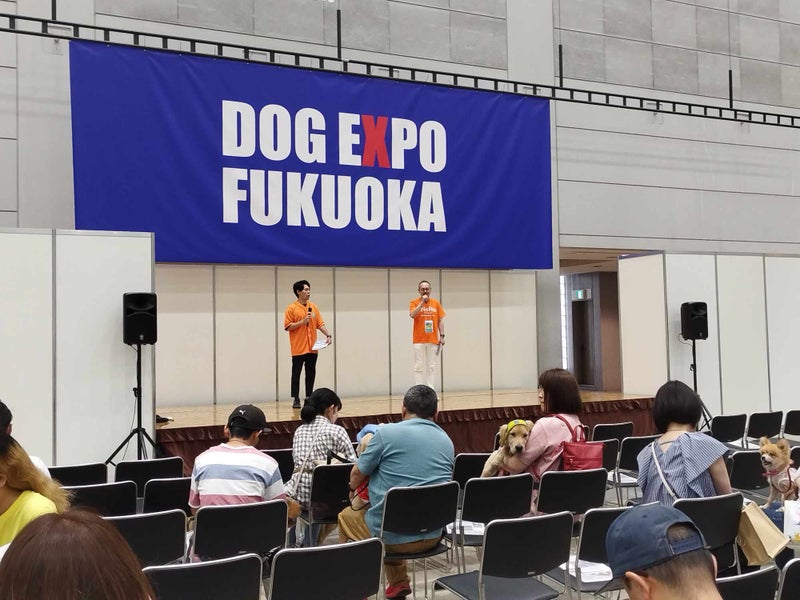 DOG EXPO FUKUOKAで乳歯由来歯髄幹細胞培養上清のペットサプリメントを紹介した動画