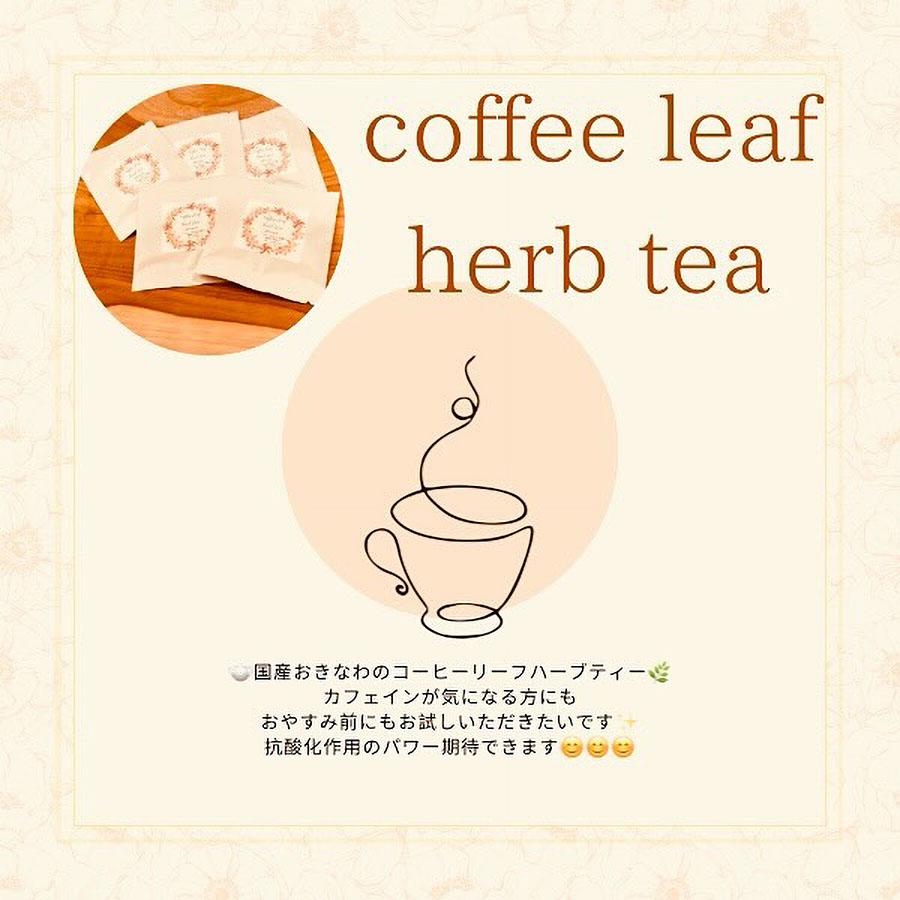 コーヒーリーフハーブティー🌿🫖