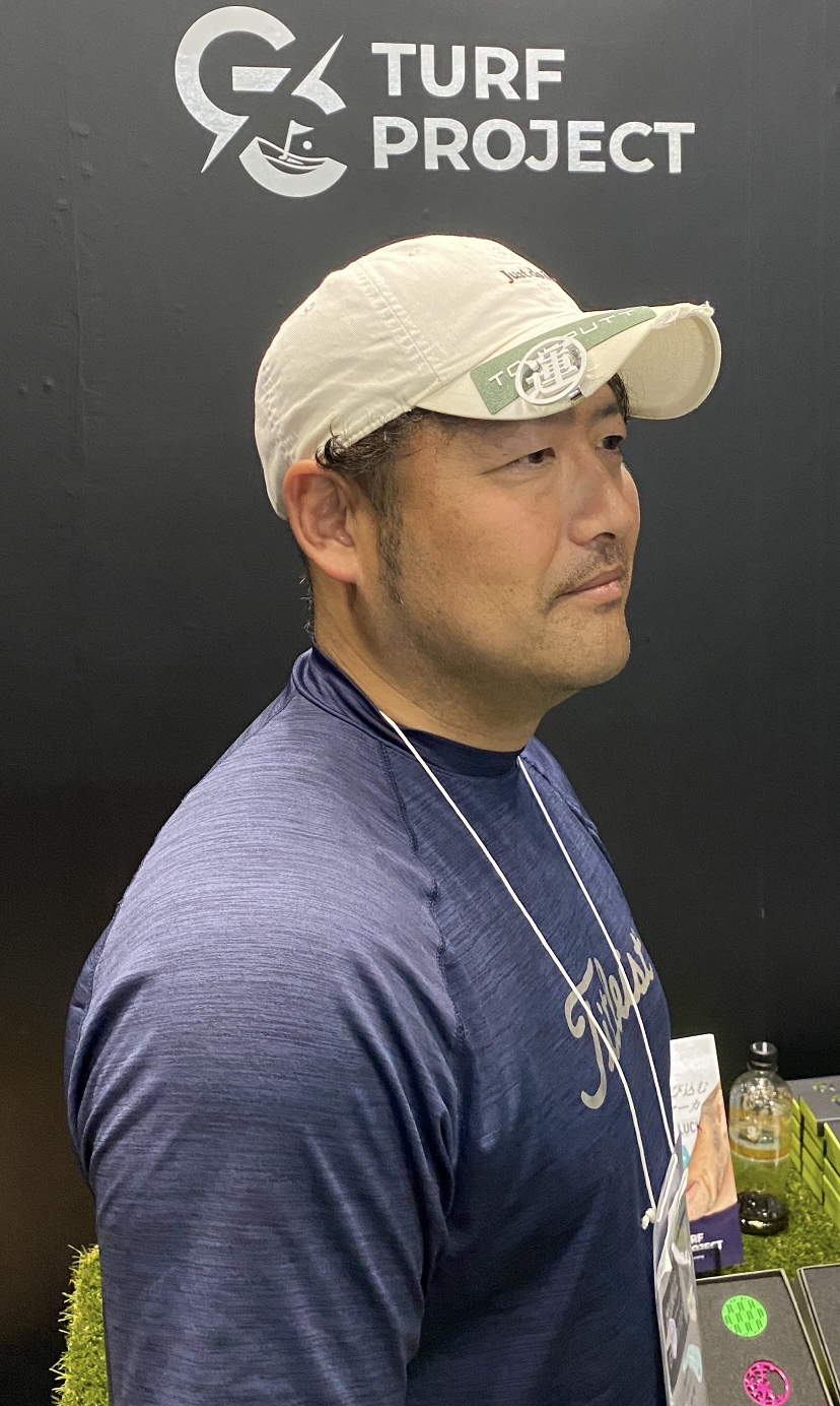 プロゴルファーの方に『運』マーカーをご購入いただきました。ありがとうございます！！