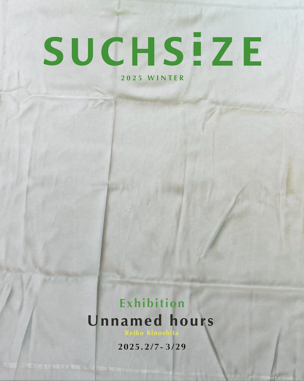 Exhibition ~2025 winter~ 《 Unnamed hours 》