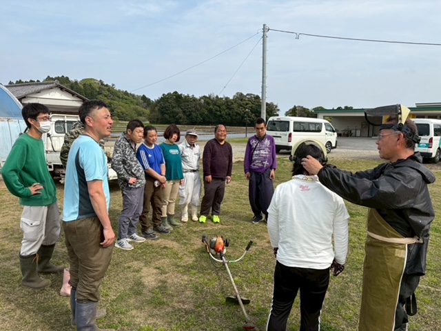 草刈り安全講習会！！！