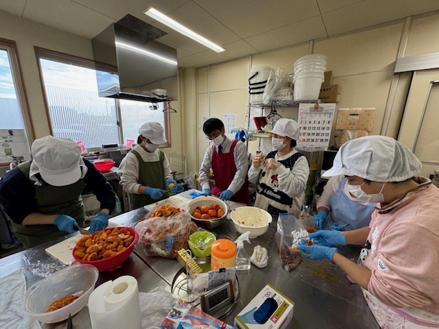 もいだ柿が・・・