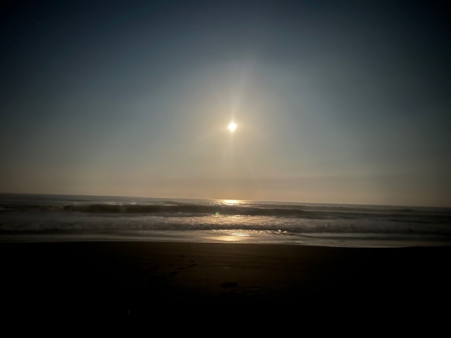 昨夜の満月！！