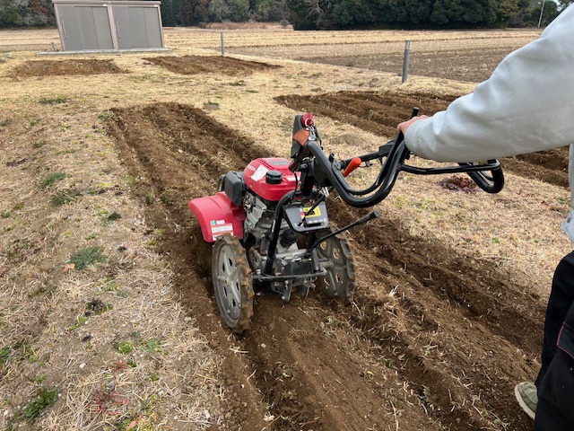 畑の準備!!!