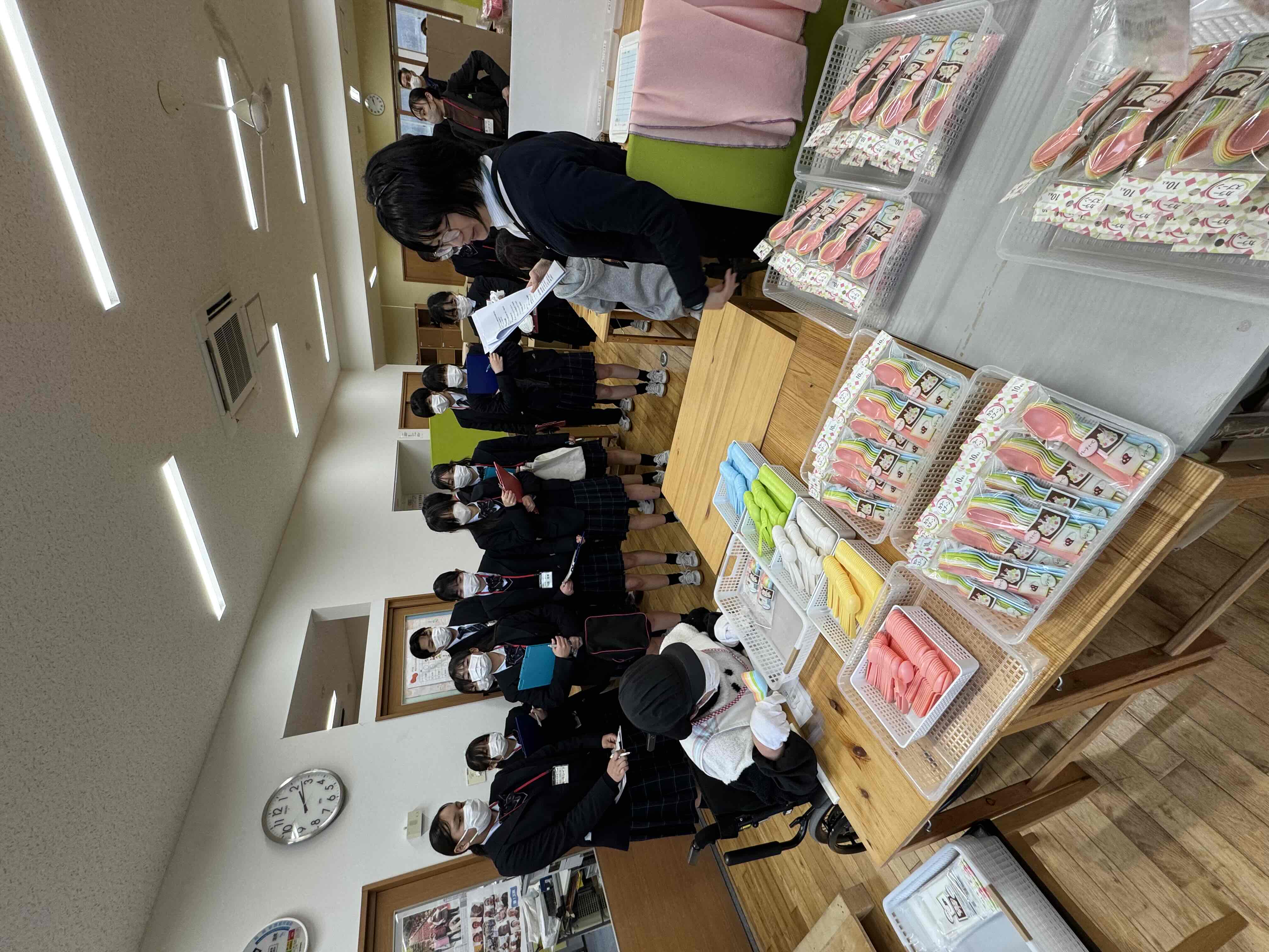 大原高校　生徒さん来所！！