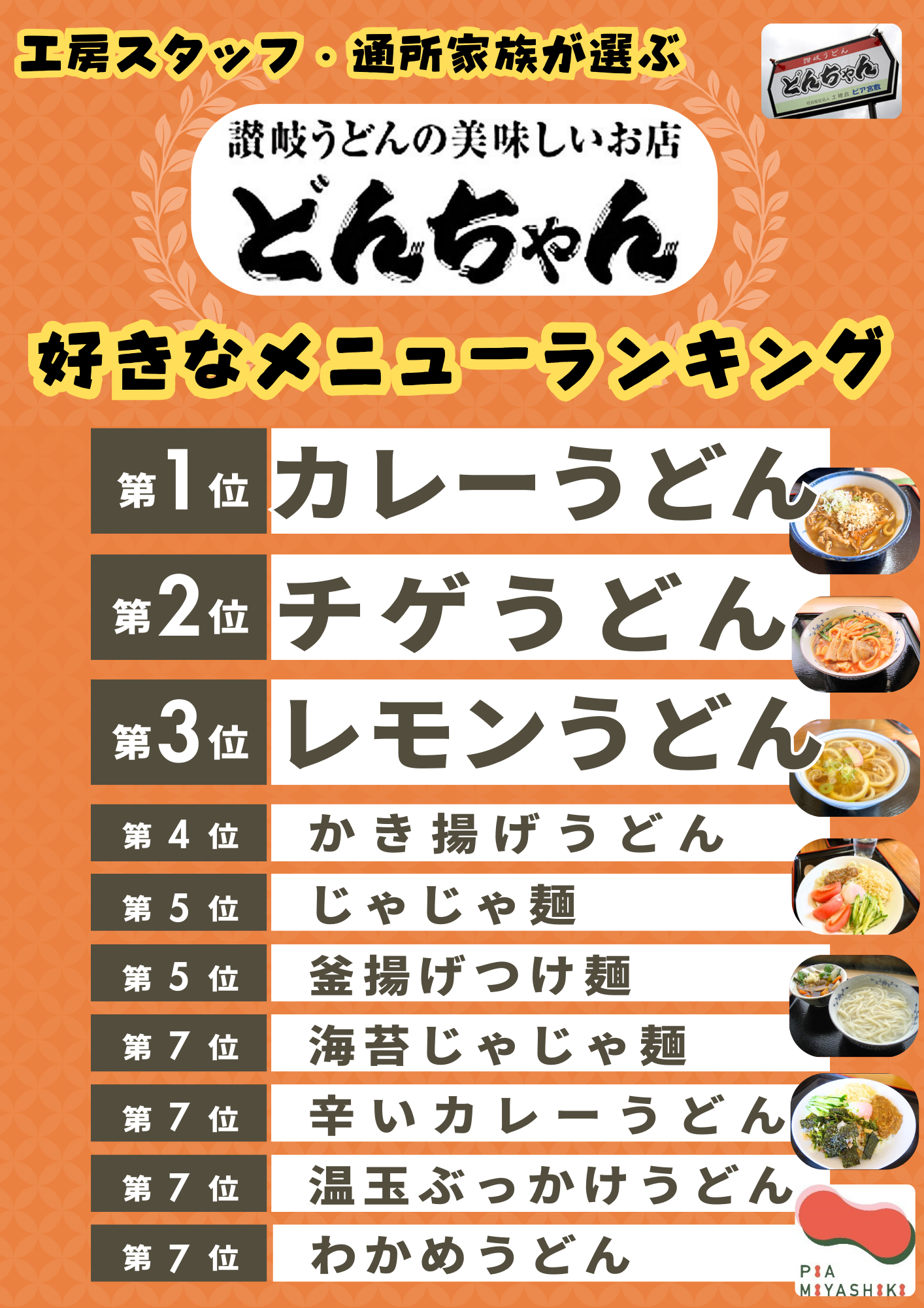 勝手にランキング♪