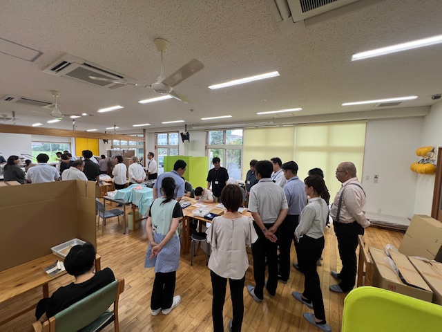 相談支援部会来所!!!