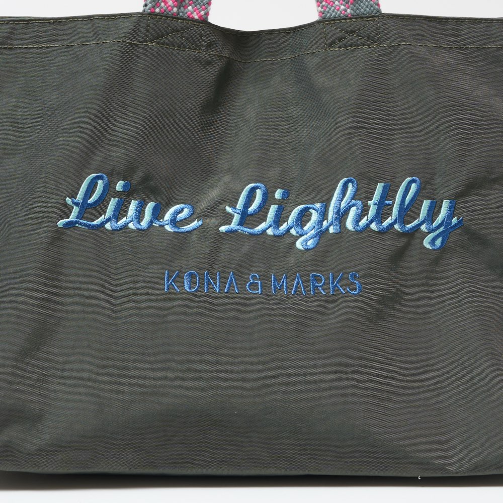Vol.1 バッグに刻まれる刺繍『Live Lightly』とは…