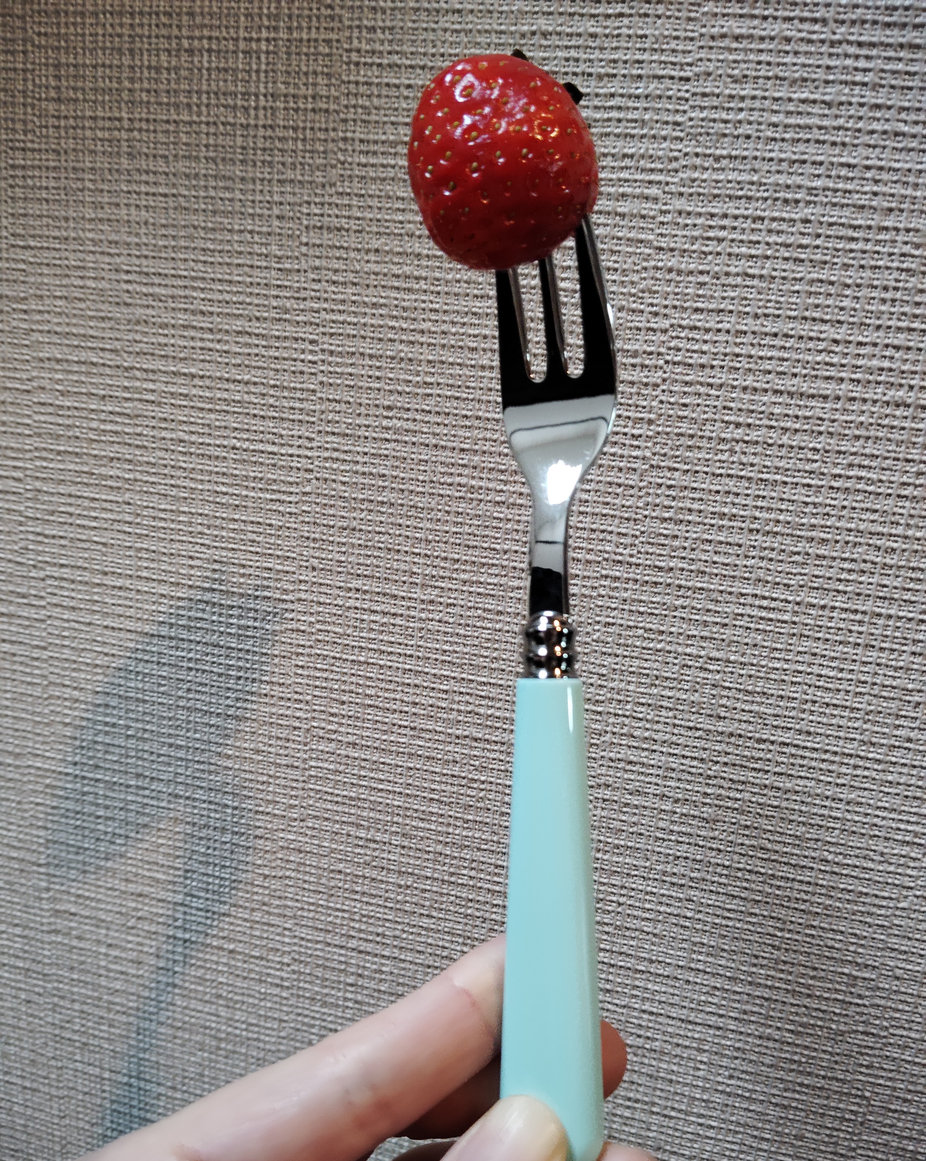 ちょうどいい大きさのフォークです