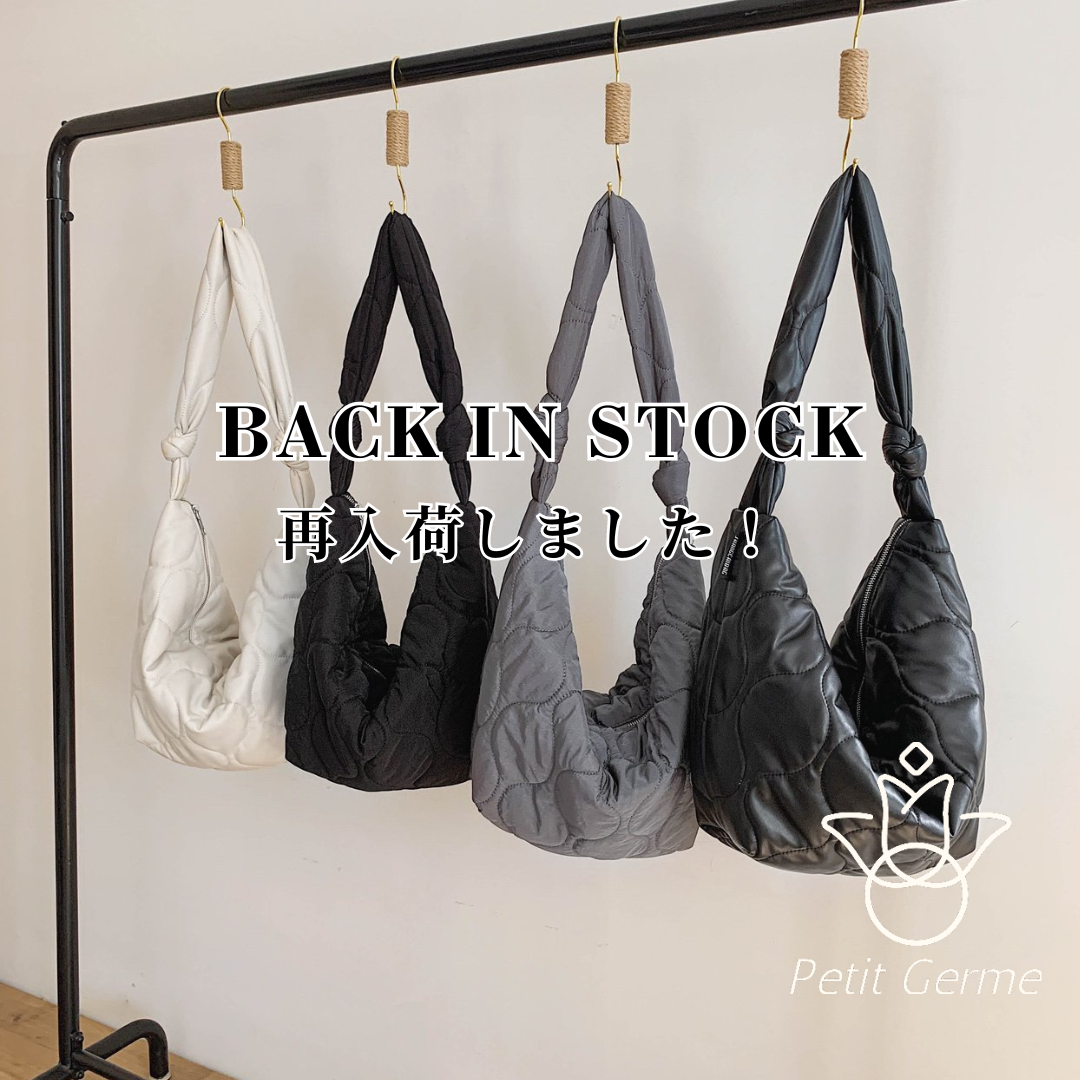 2024.08.07　【再入荷】キルティング ショルダー バッグ #BA1001