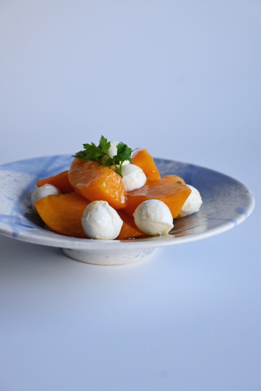 柿のカプレーゼ