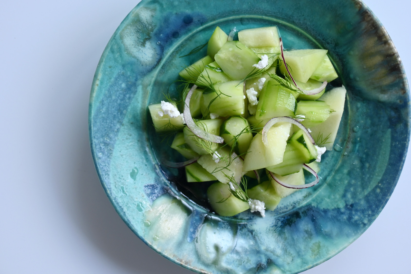アペロプレートとメロンのサラダ