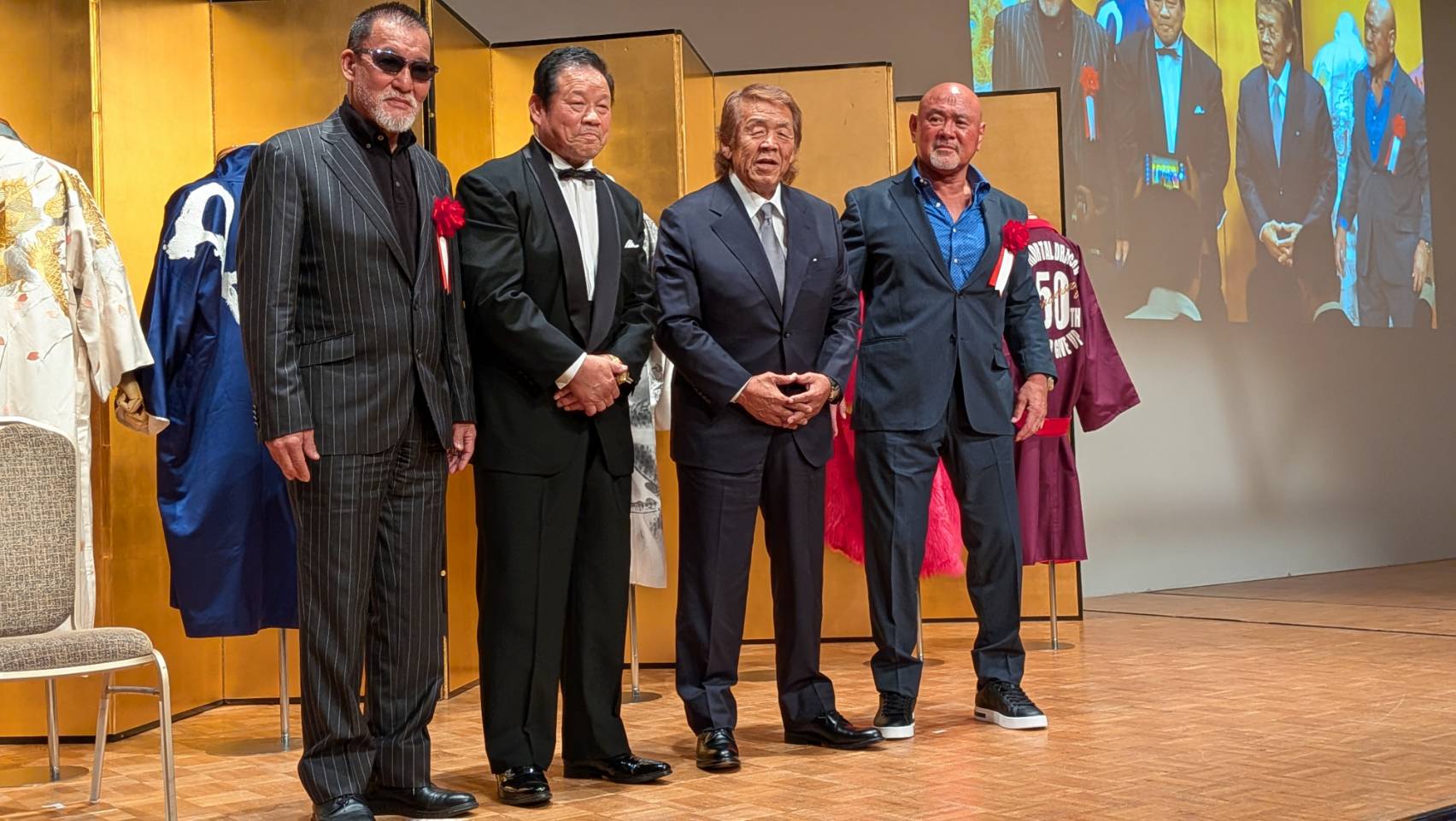 藤波辰爾選手『デビュー55周年記念パーティー』に出席しました
