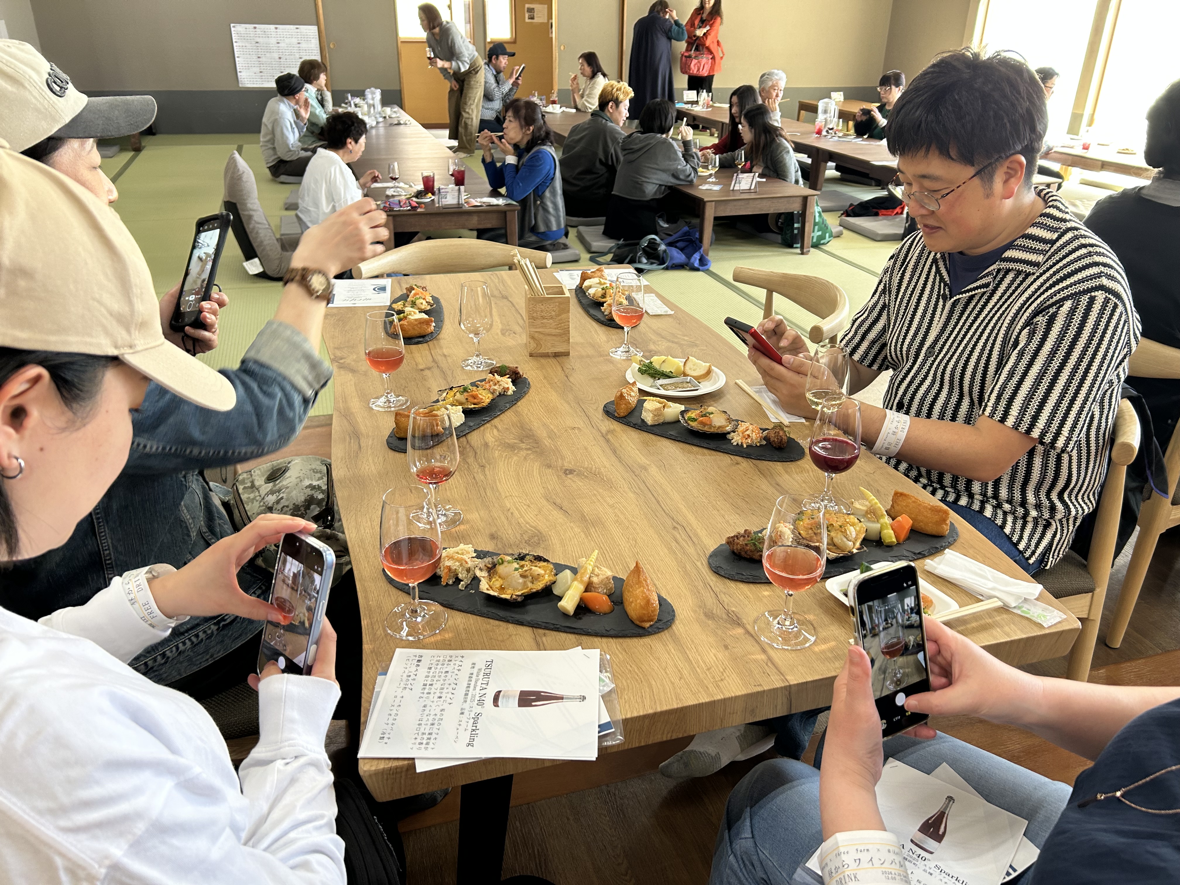 ワイン&ノンアルイベントを開催しました!約100名の方にご来場いただき大盛況。