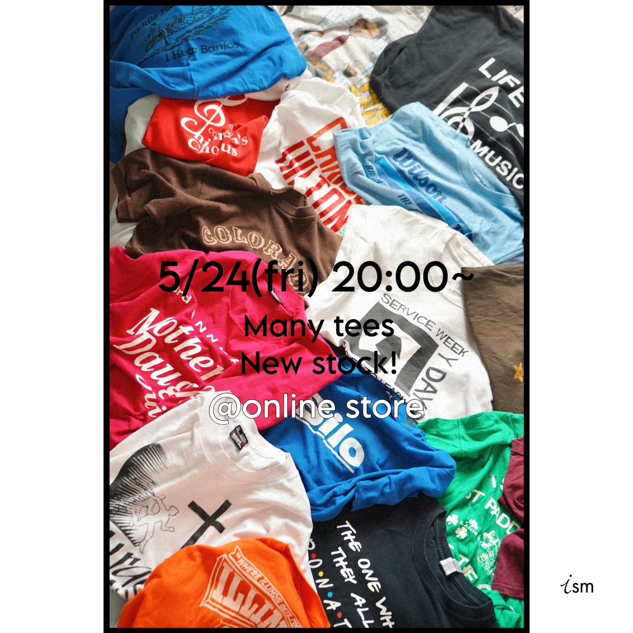 Many tees coming✳︎