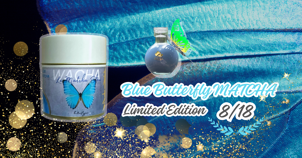 Limited Blue Butterfly Matcha – – Salty Lychee