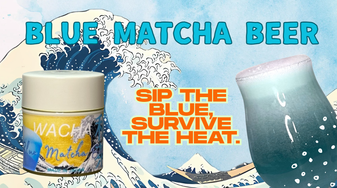 Beat the Summer Heat with Blue Matcha Beer 🌊🍺