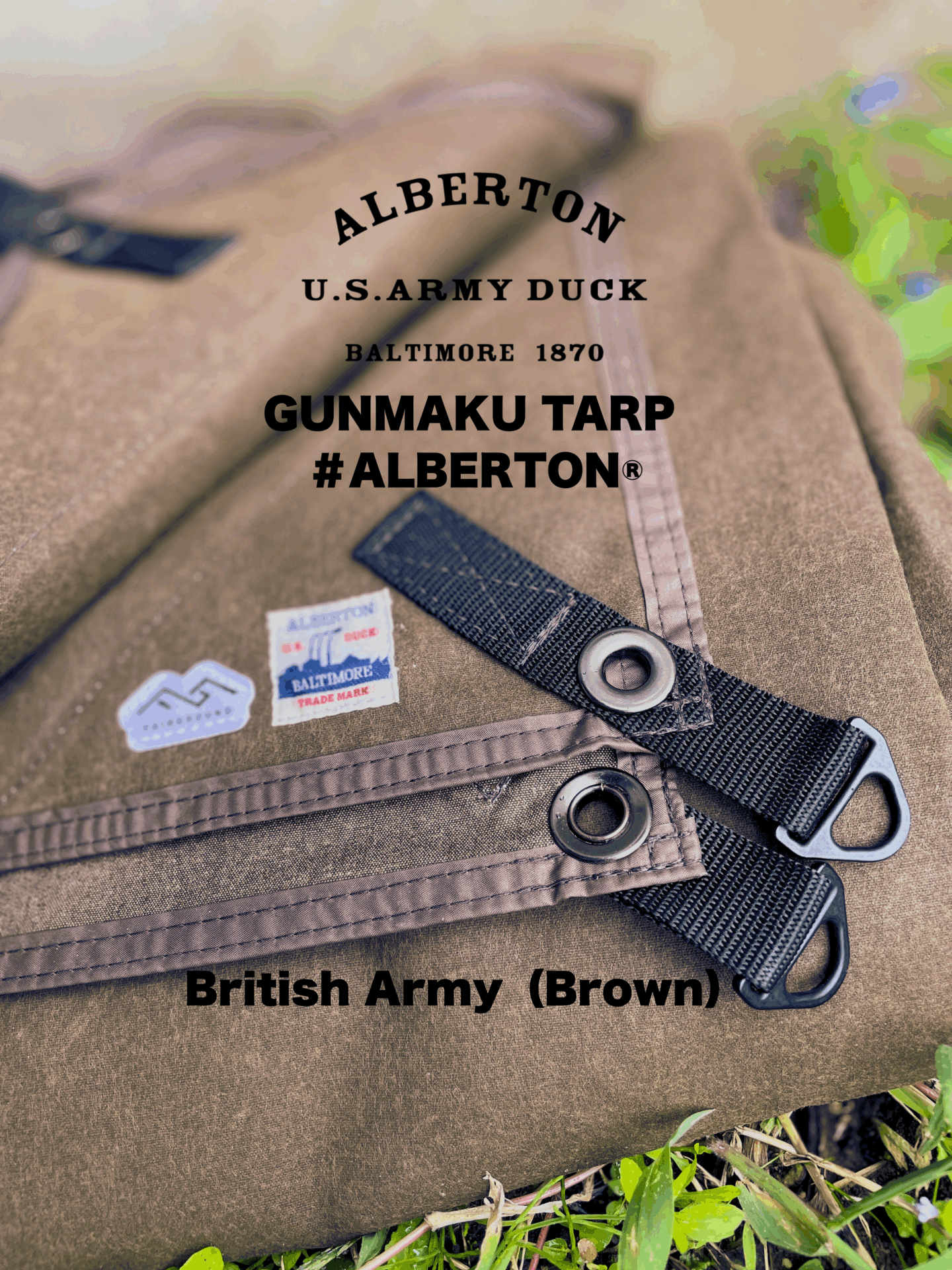 【新商品のご紹介】FAIRGROUND GUNMAKUタープ ＃ALBERTON ®