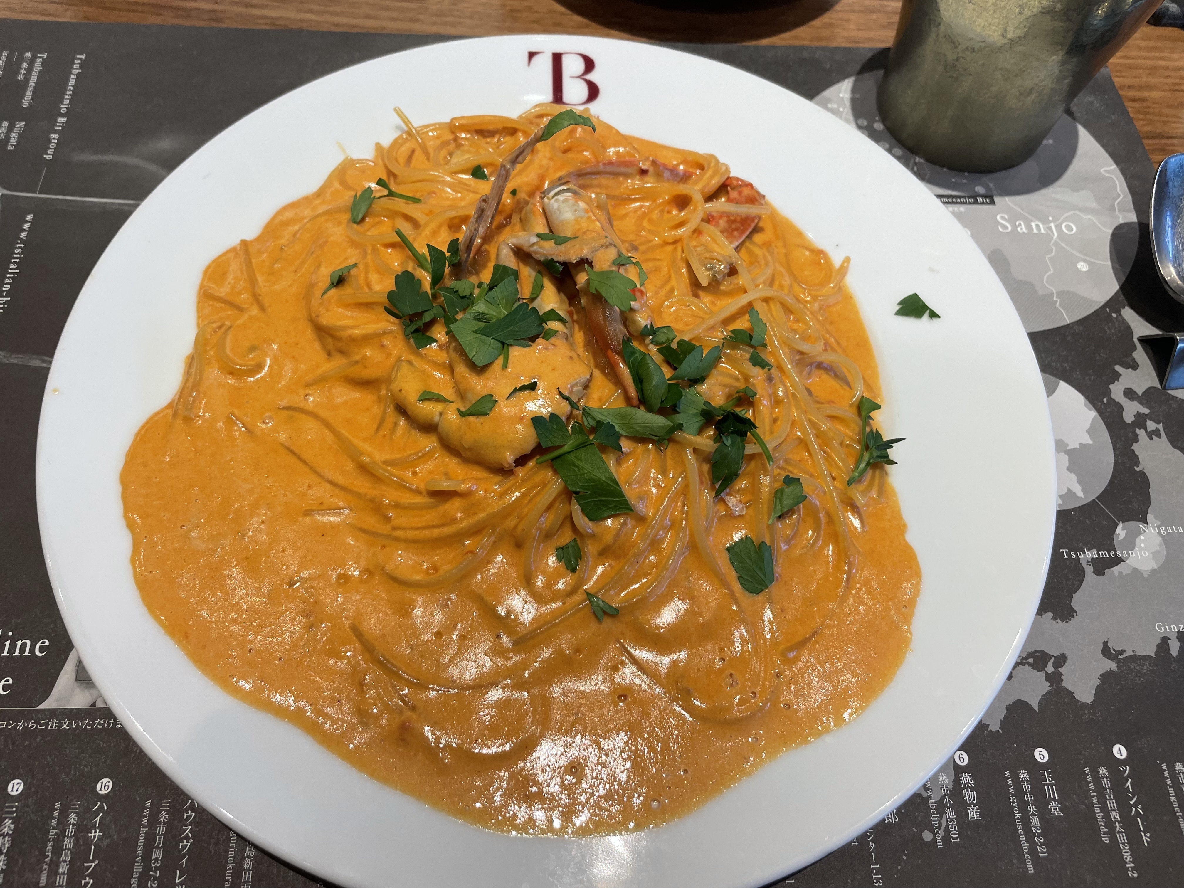 (😈)こだわりとコンセプトの🦀🍝